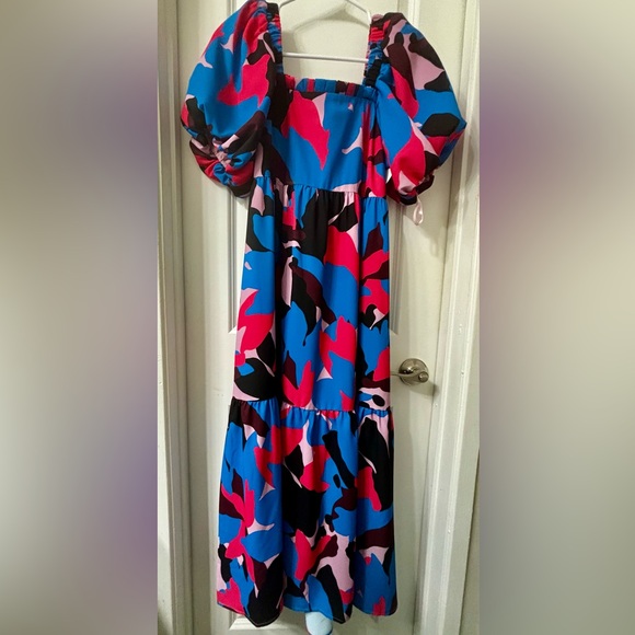 CROSBY BY MOLLIE BURCH Women's Boutique Blue Goldie Maxi Dress XS - Picture 3 of 15